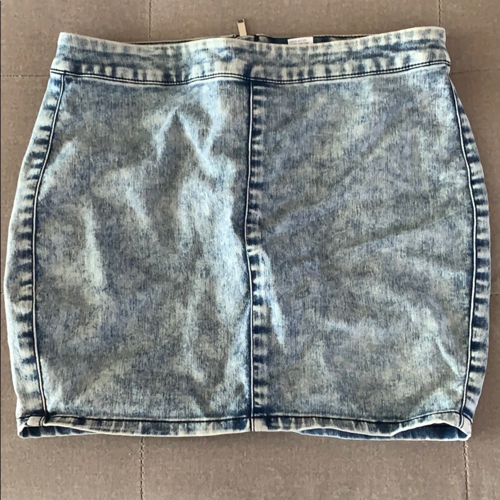 Jean Mini Skirt